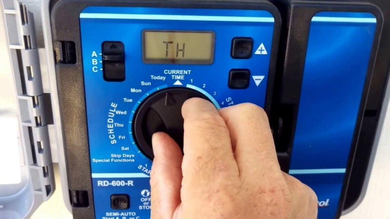 Irritrol Rain Dial RD600-EXT-R 6 Station Outdoor Irrigation Controller - Image 3